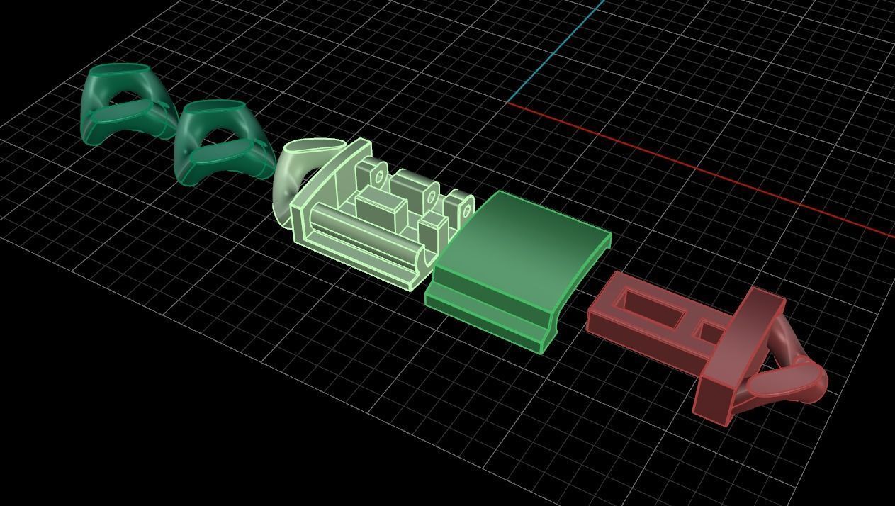 Cuban Chain Bracelet Necklace Link SIZE 5MM Width 3D print model_12