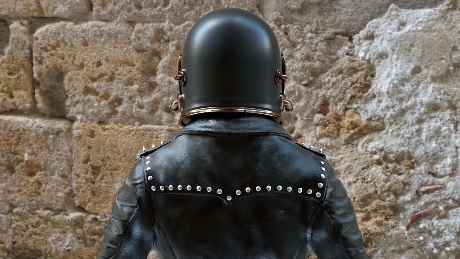 Spacesuit Astronaut Rigged 3D model_4