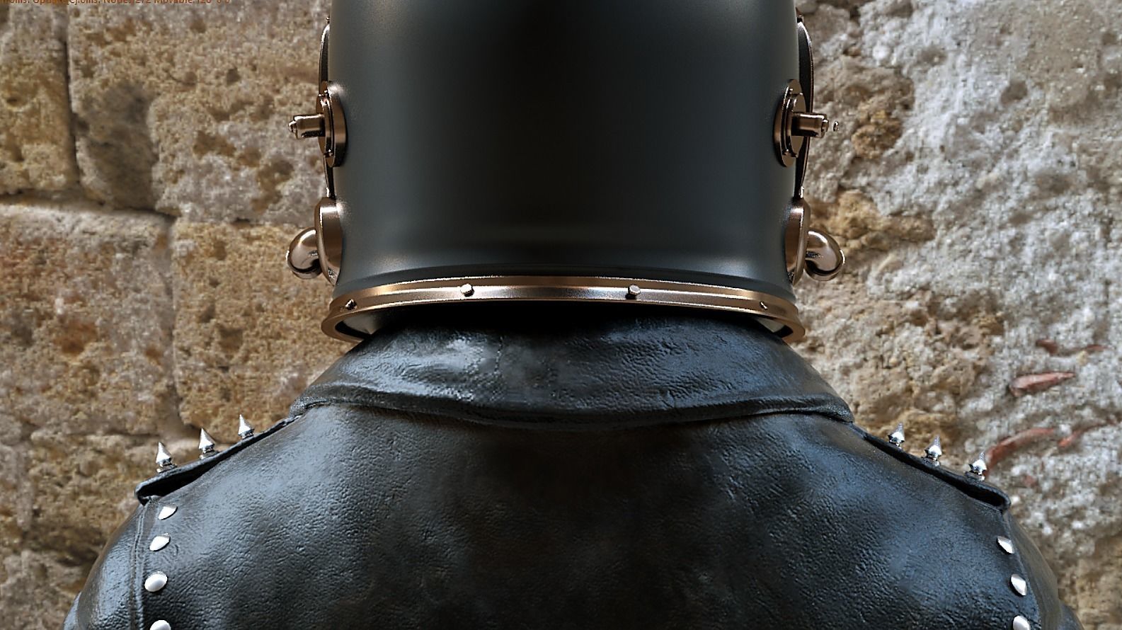 Spacesuit Astronaut Rigged 3D model_8