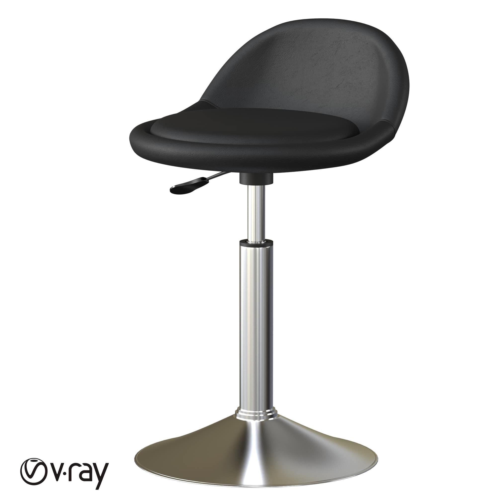 Chair Bar 3D model_4
