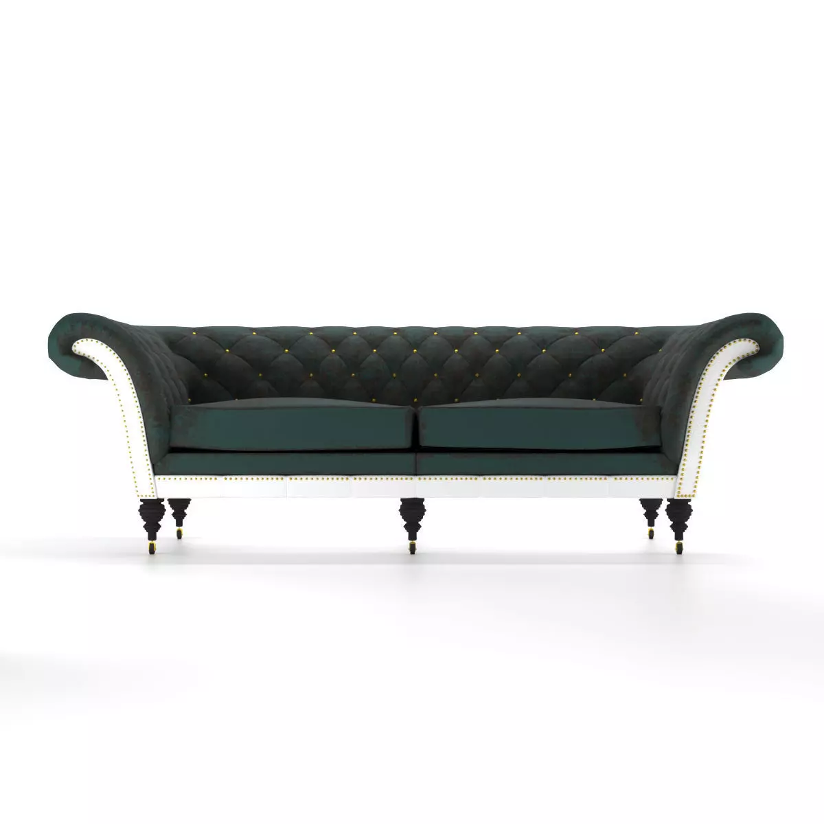 chesterfield sofa Free 3D model_0