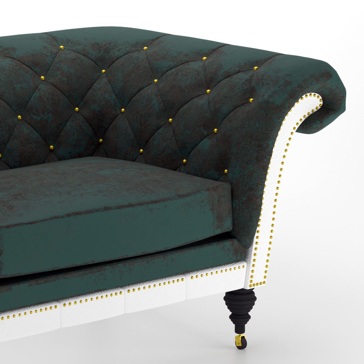 chesterfield sofa Free 3D model_2