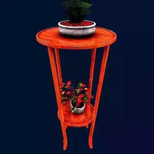 Flower Pot Stand 3D model