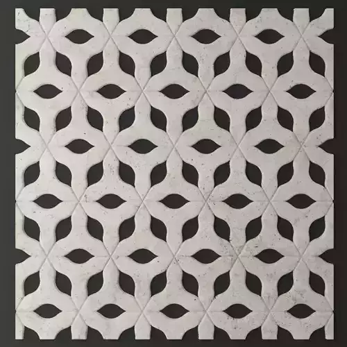 Panel lattice grille 3D 23