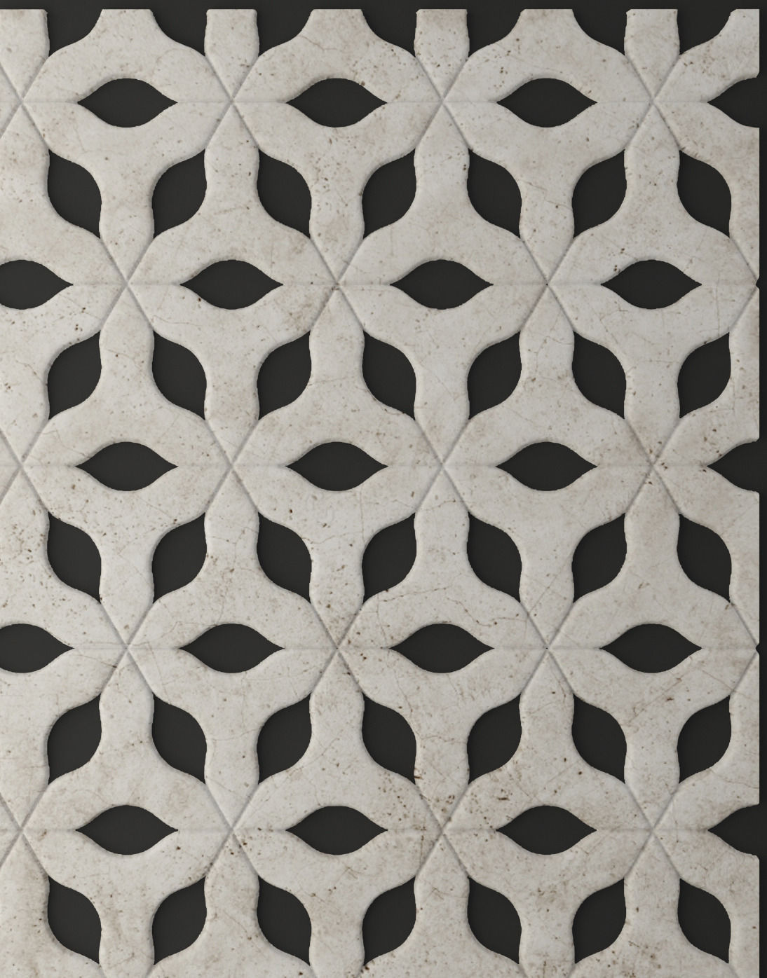 Panel lattice grille 3D 23 3D model_3