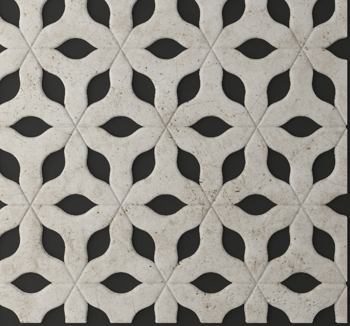 Panel lattice grille 3D 23 3D model_2