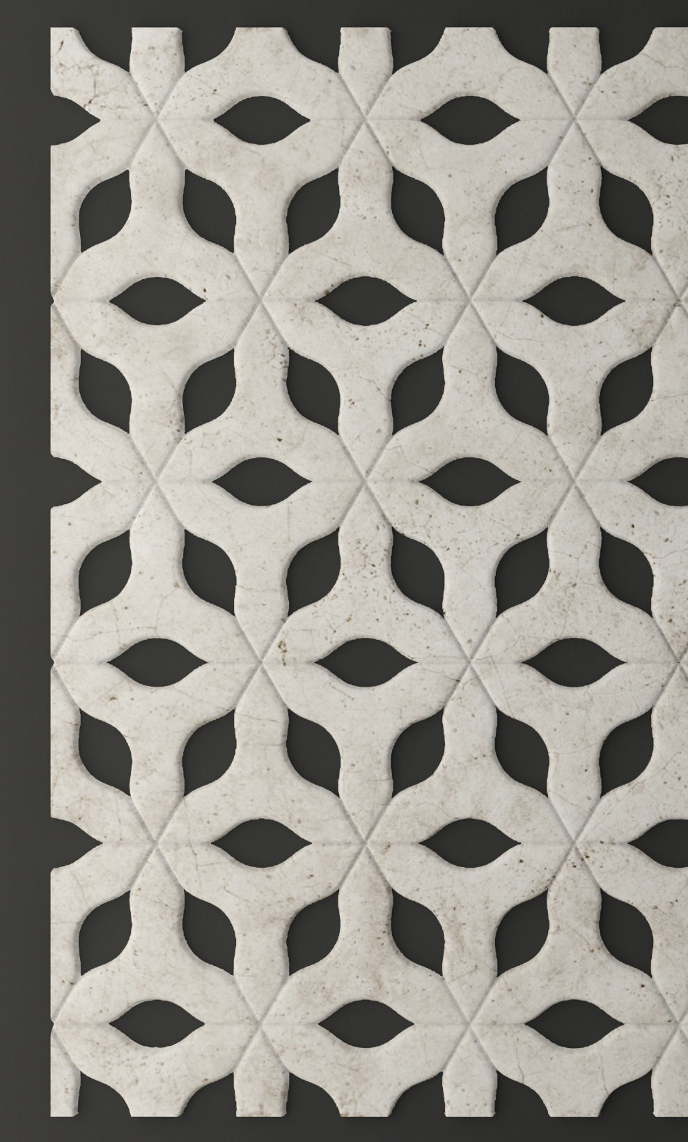 Panel lattice grille 3D 23 3D model_5