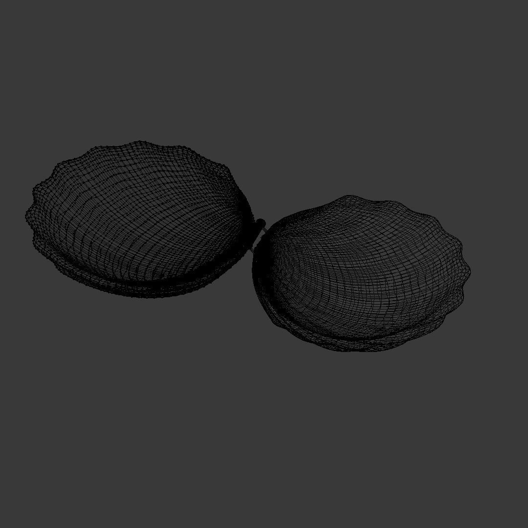 PEARL SHELL ring box for valentine gift 3D print model_5