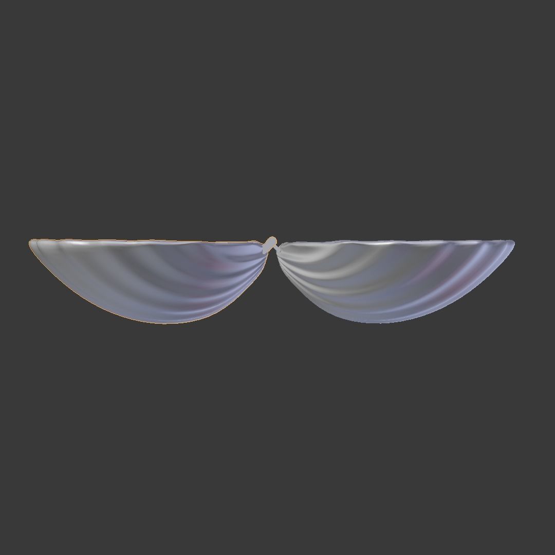 PEARL SHELL ring box for valentine gift 3D print model_4