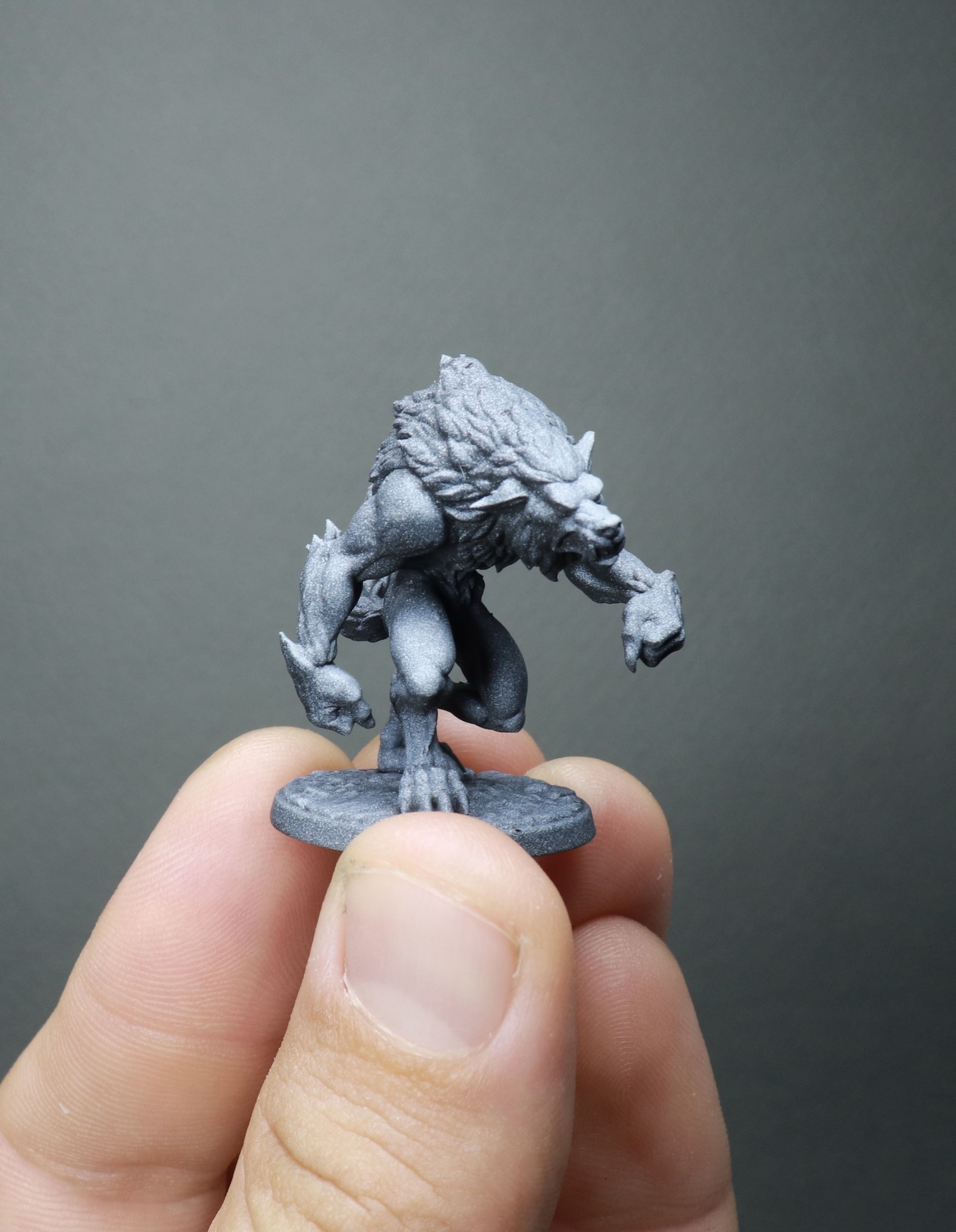 Werewolves bundle pre-supported  3D print model_10