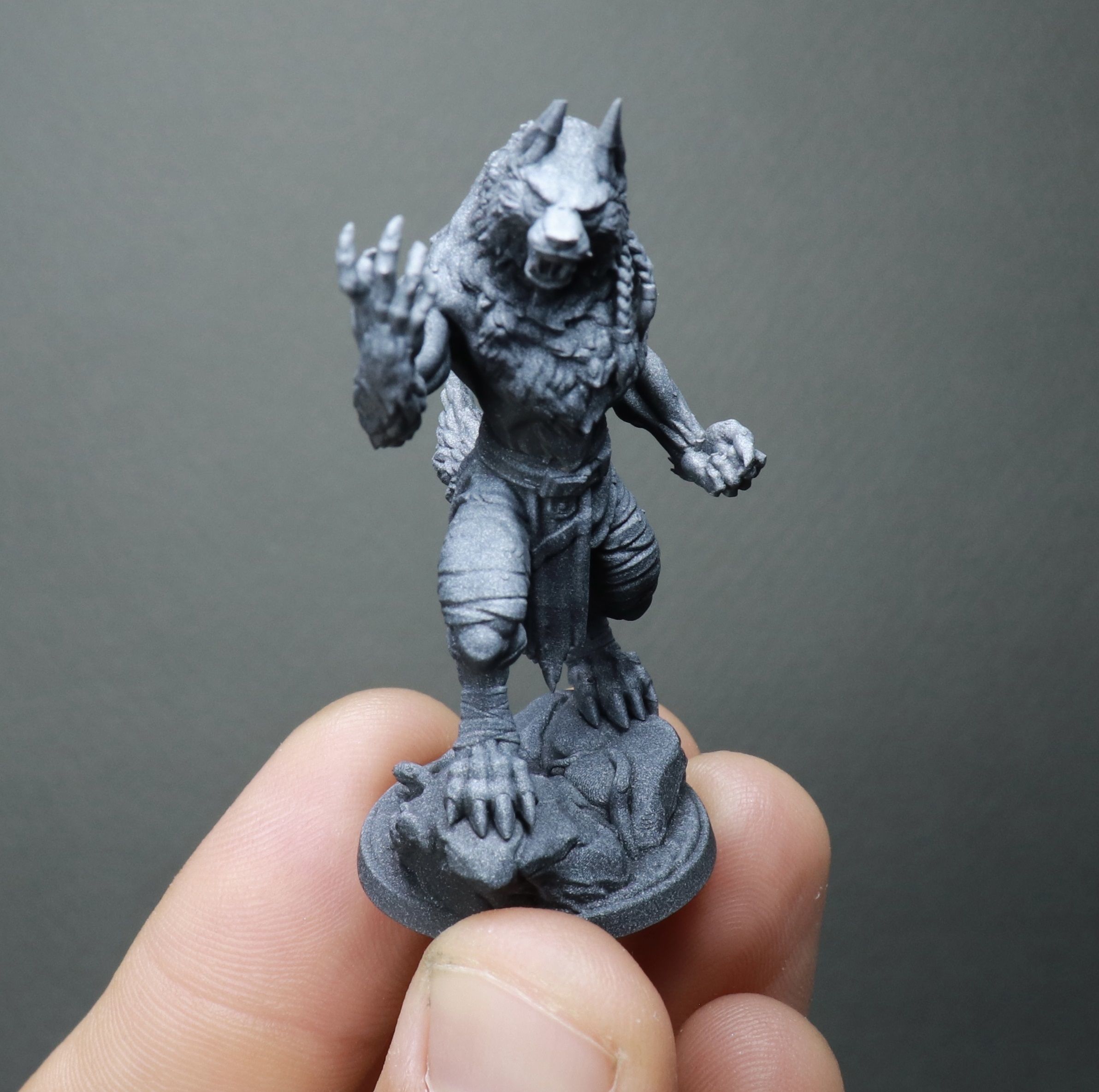 Werewolves bundle pre-supported  3D print model_6