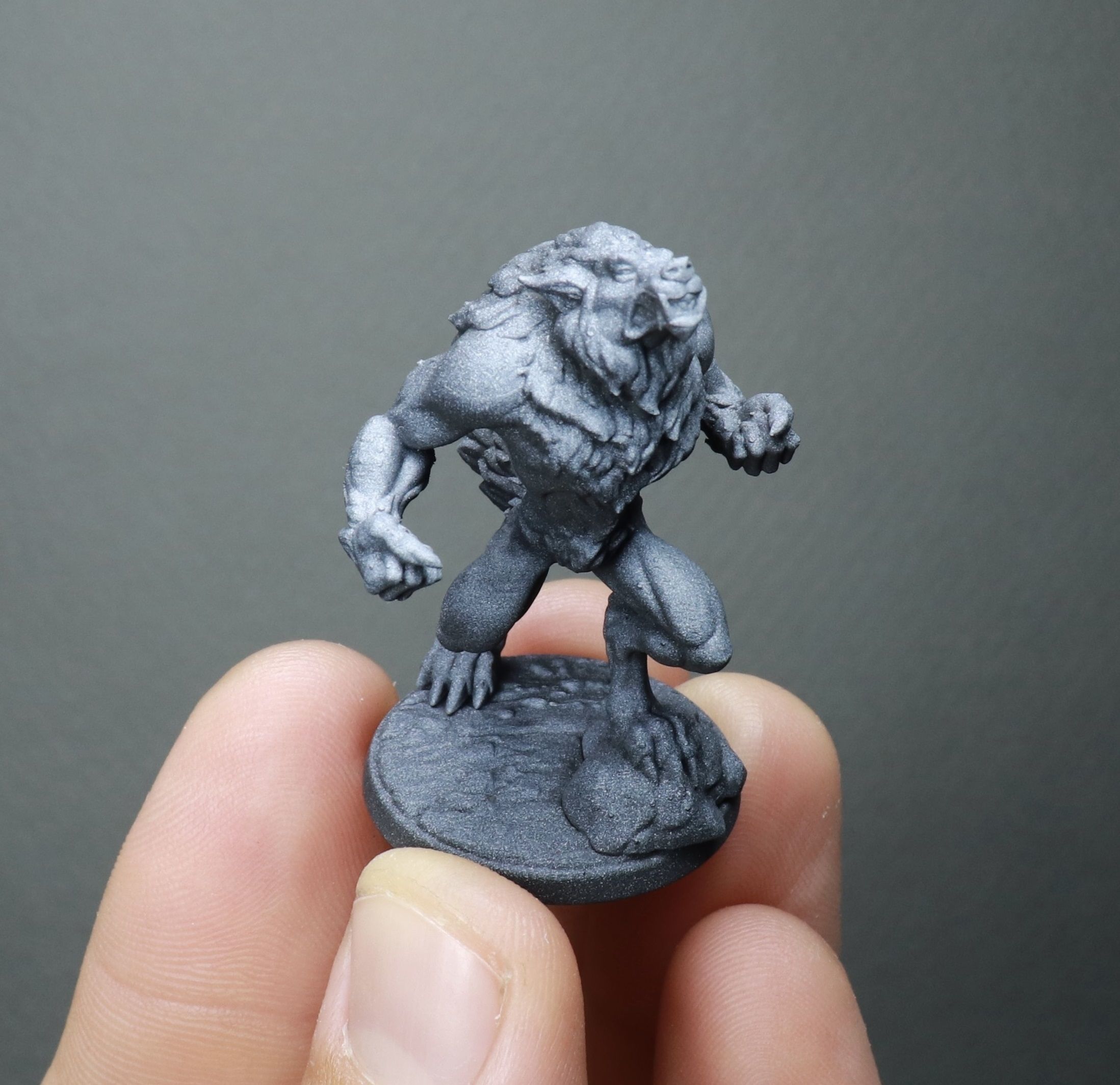 Werewolves bundle pre-supported  3D print model_9