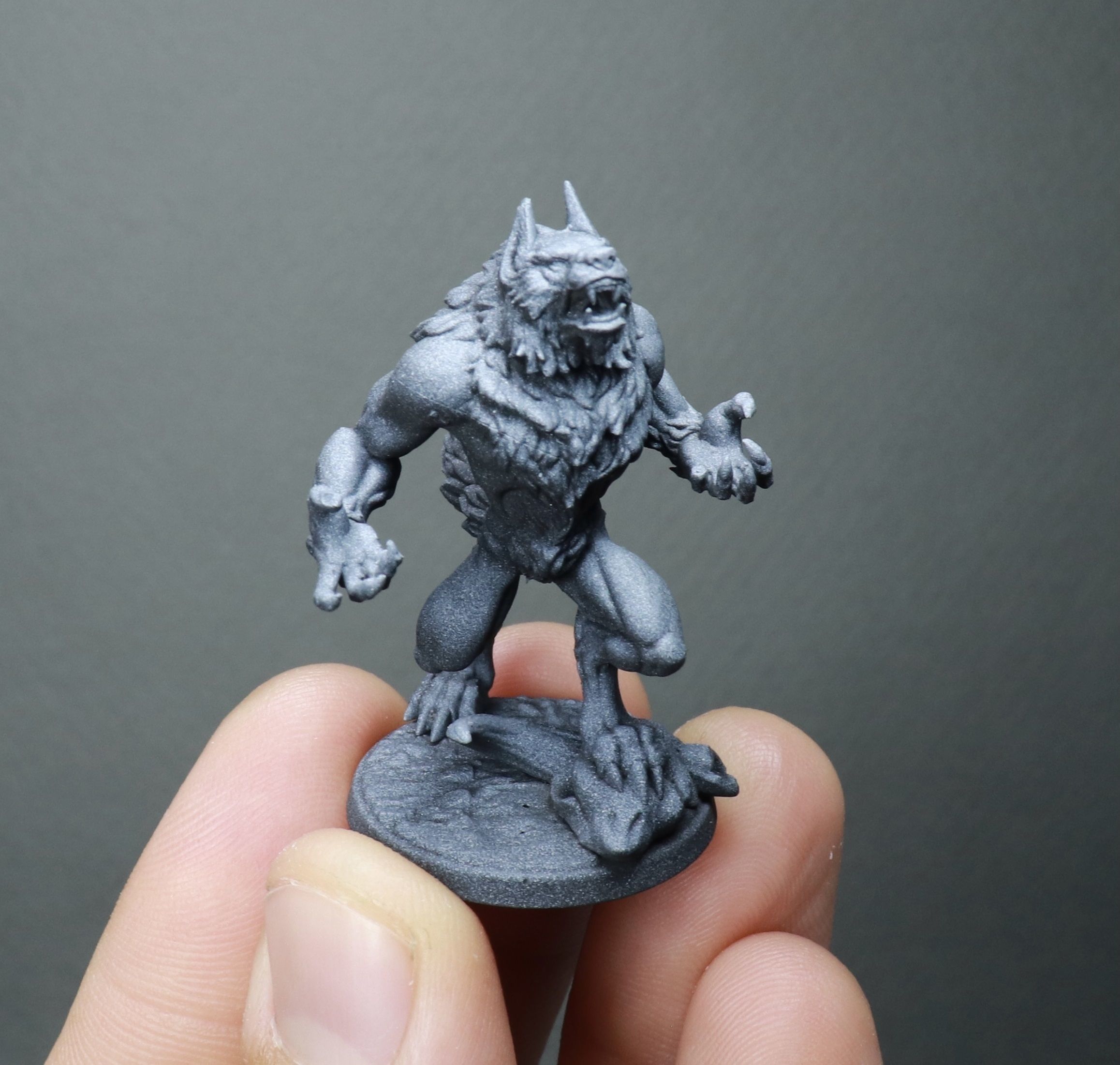 Werewolves bundle pre-supported  3D print model_8