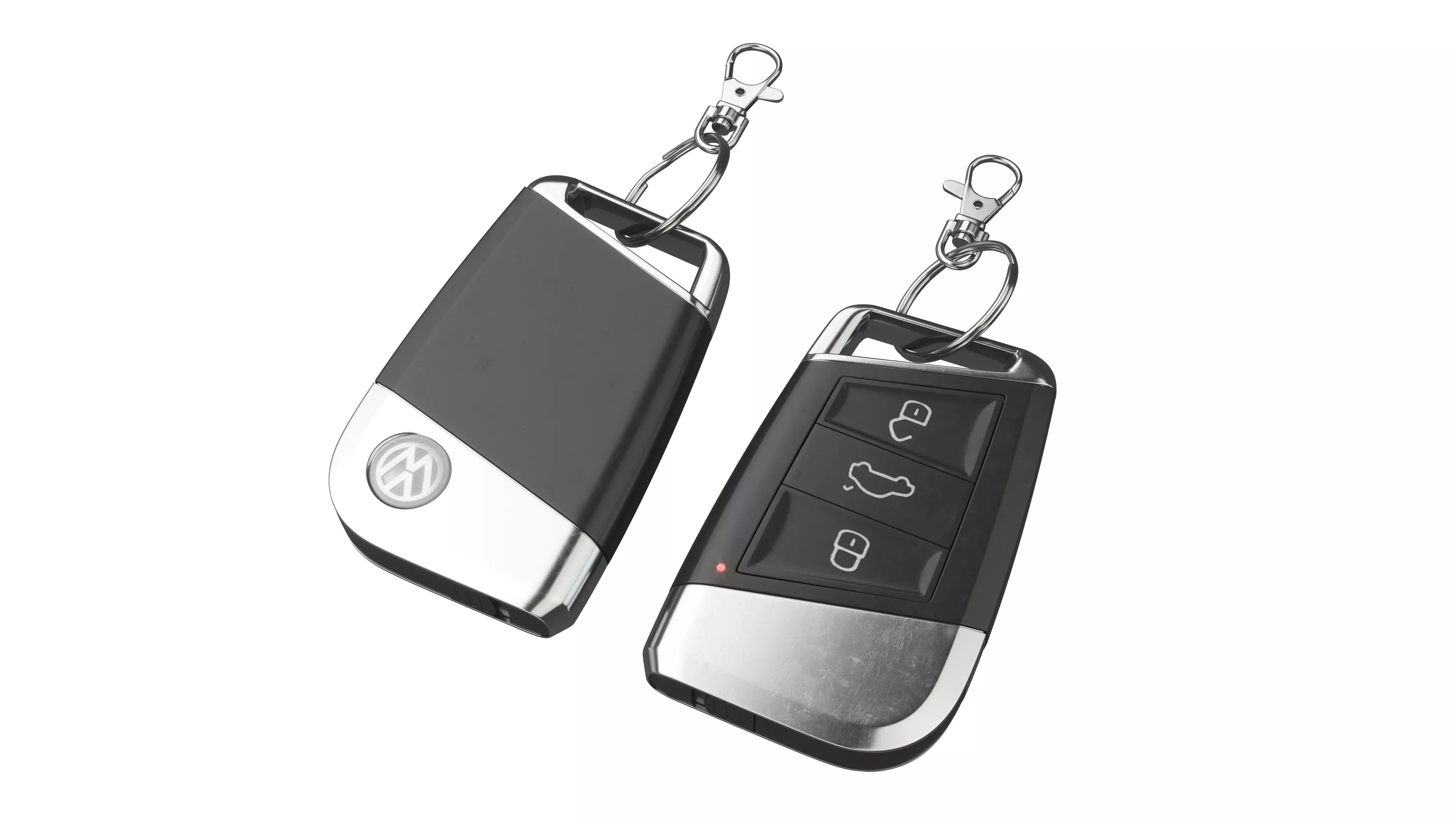 3D VISUALIZADOR volkswagen key fob 3D model_0