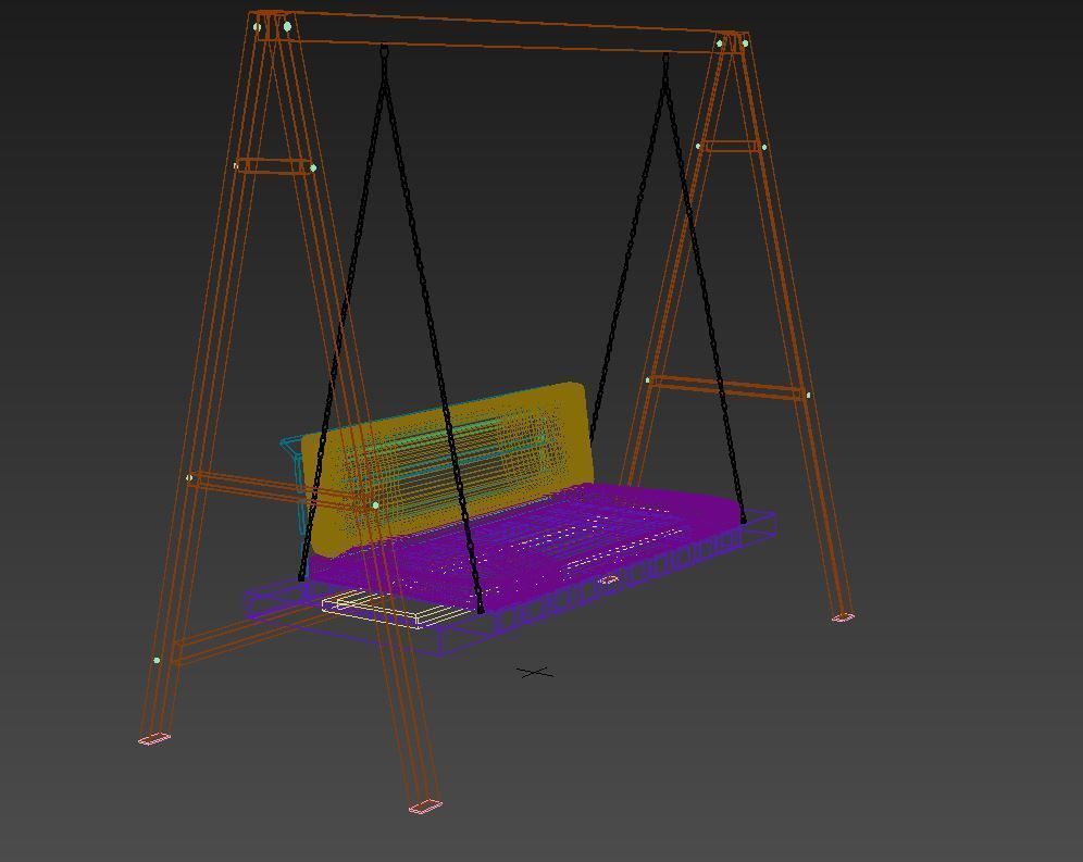Swing Design with production details 3D model_9