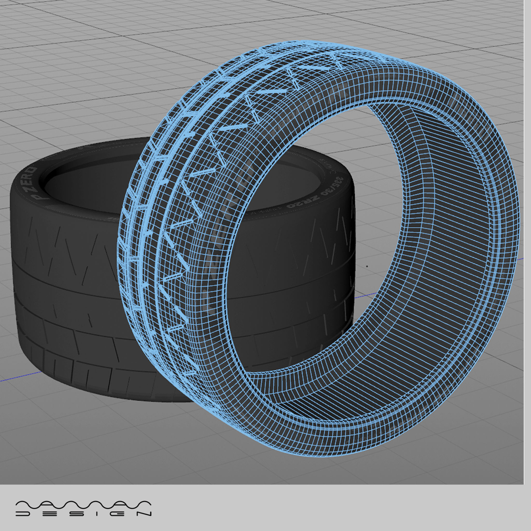 Pirelli PZero Trofeo R 3D model_3
