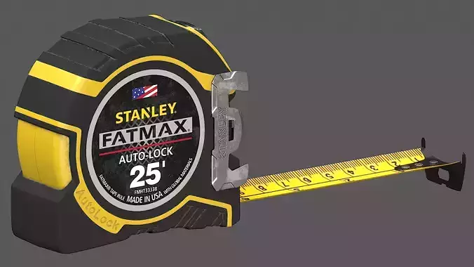 3D VISUALIZADOR stanley fatmax tape measure 3D model