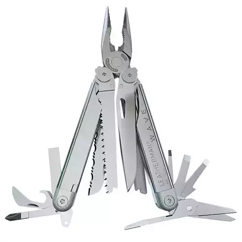 Leatherman Wave Low-poly 3D model