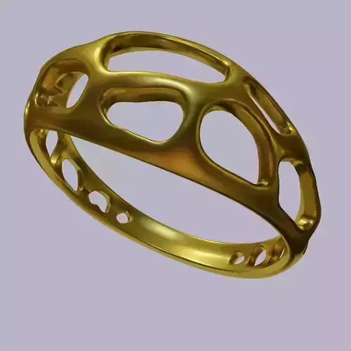 Organic golden ring