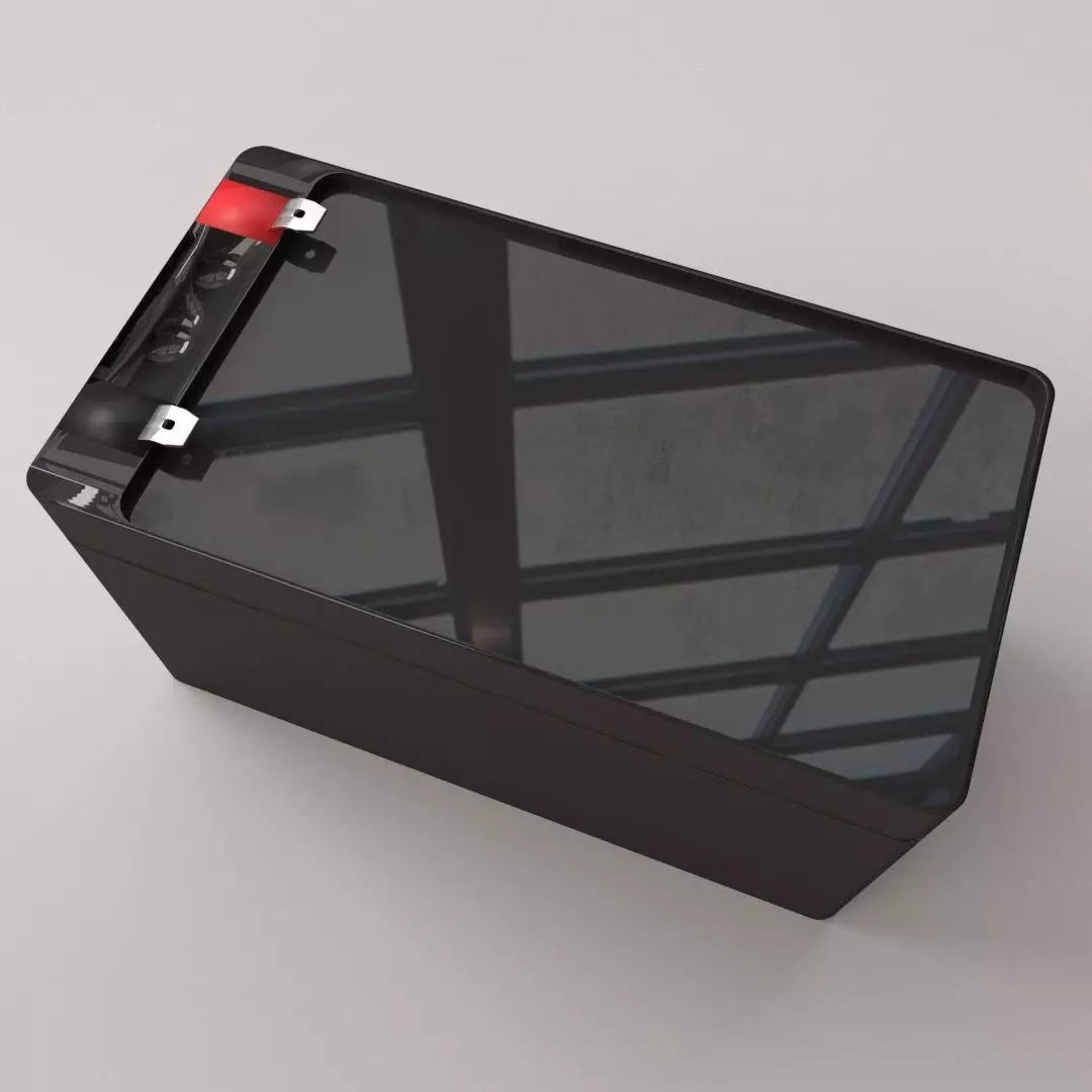 Lead Acid Battery 3D model_0