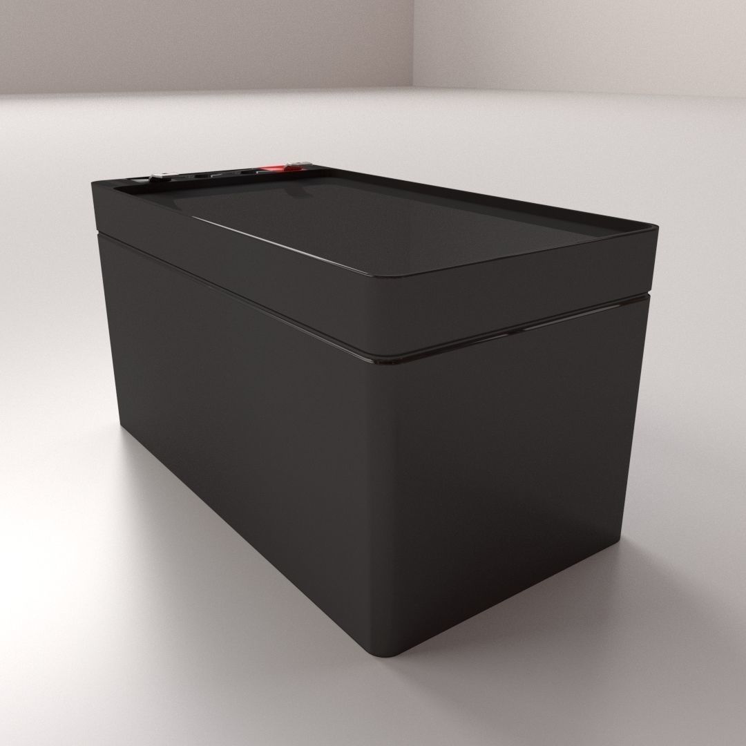 Lead Acid Battery 3D model_2