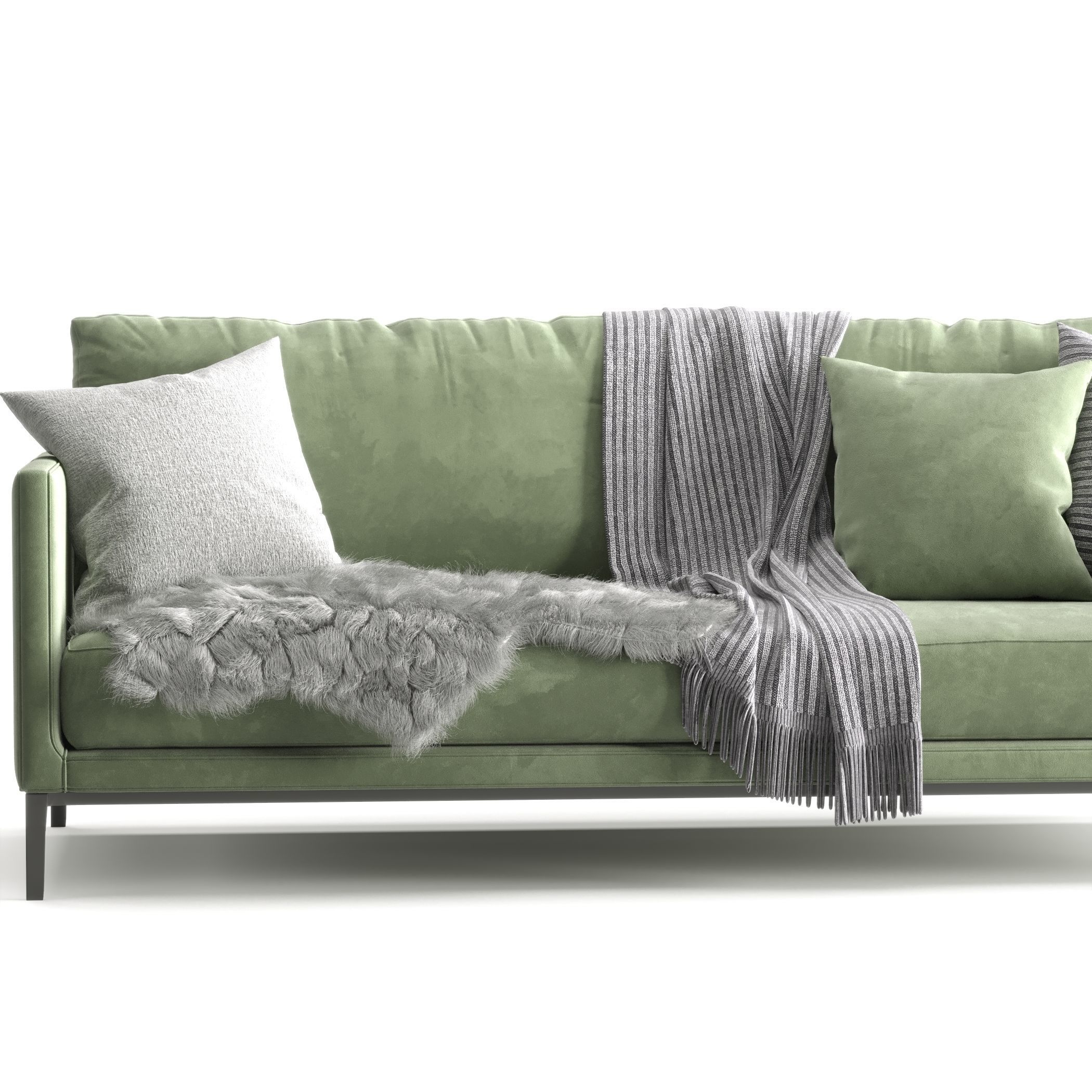 Maxalto Simpliciter Sofa 3D model_2