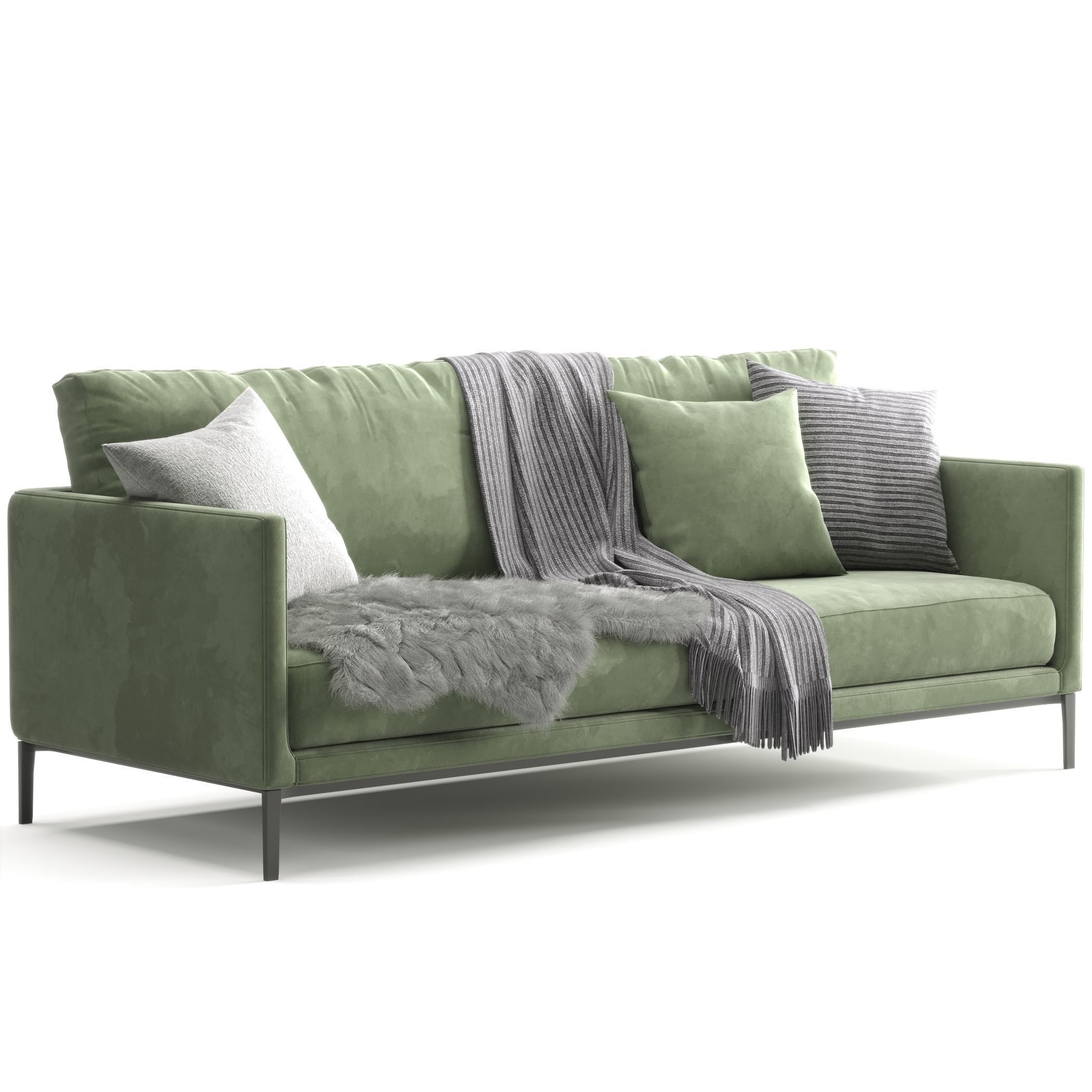 Maxalto Simpliciter Sofa 3D model_1