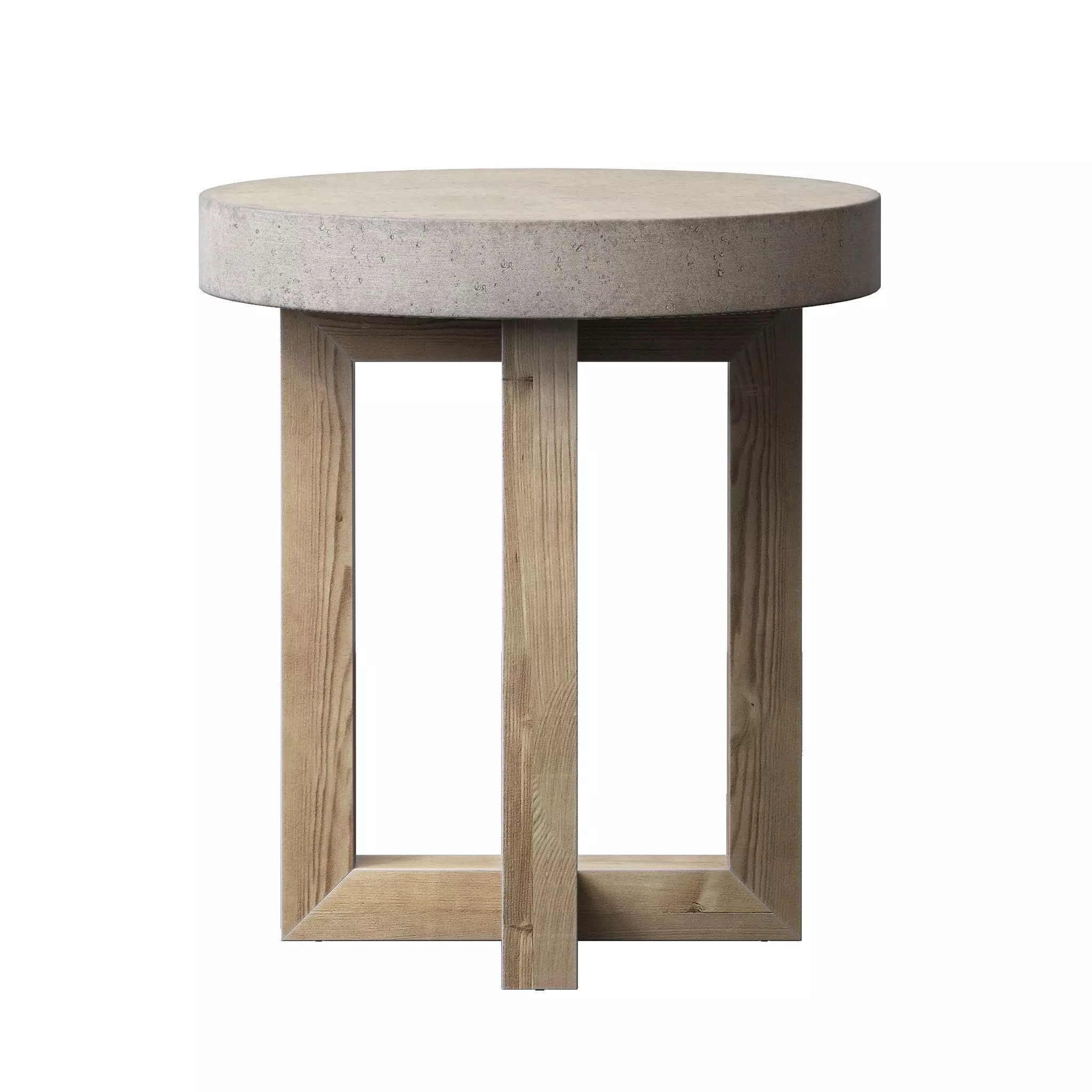 Heston Round Side Table 3D model | CGTrader