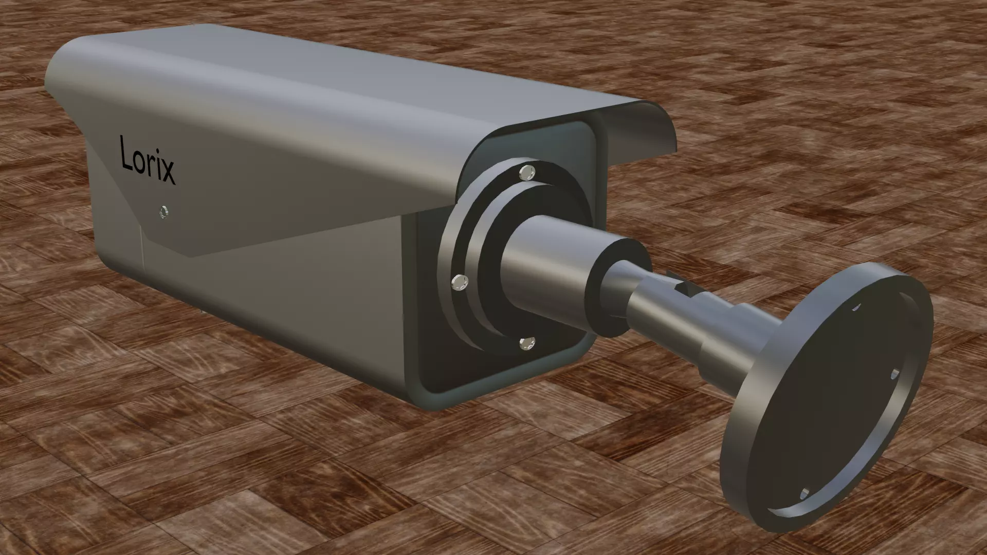  Surveillance Cameras Free 3D model_0