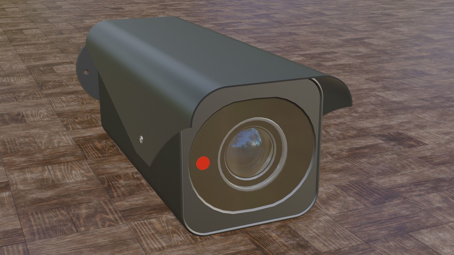  Surveillance Cameras Free 3D model_2