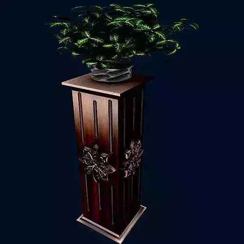 Flower Pot Stand 3D model