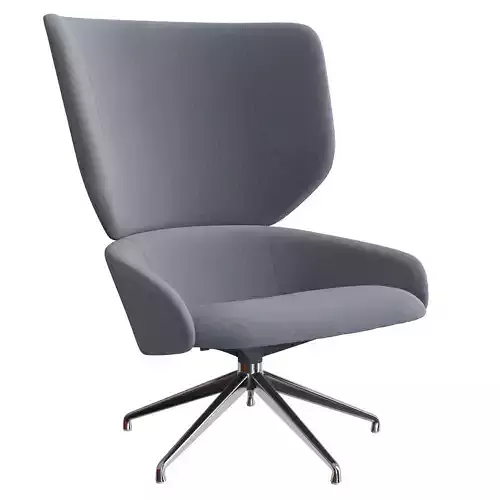 Blu Dot Heads Up Swivel Lounge Chair 3D model
