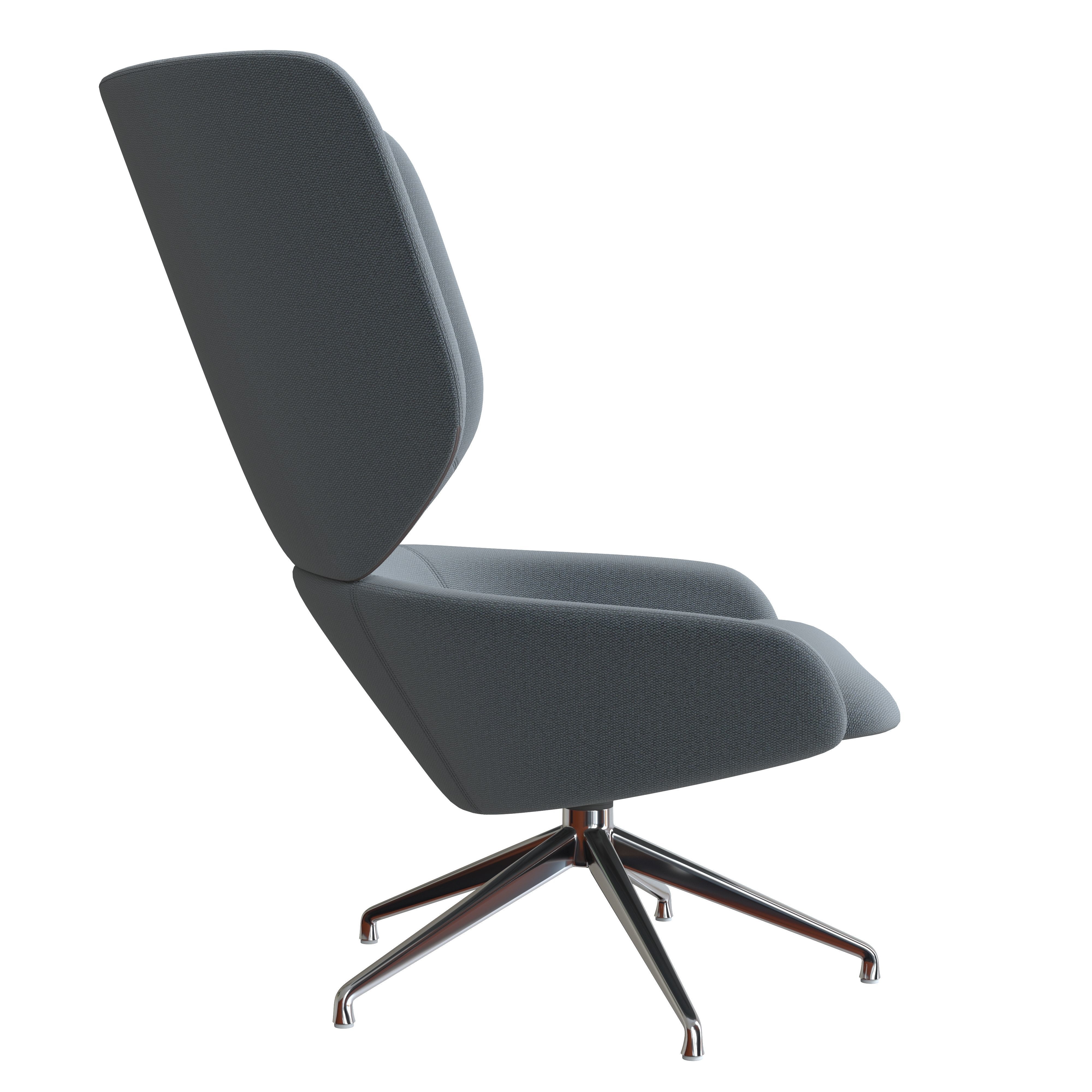 Blu Dot Heads Up Swivel Lounge Chair 3D model_3