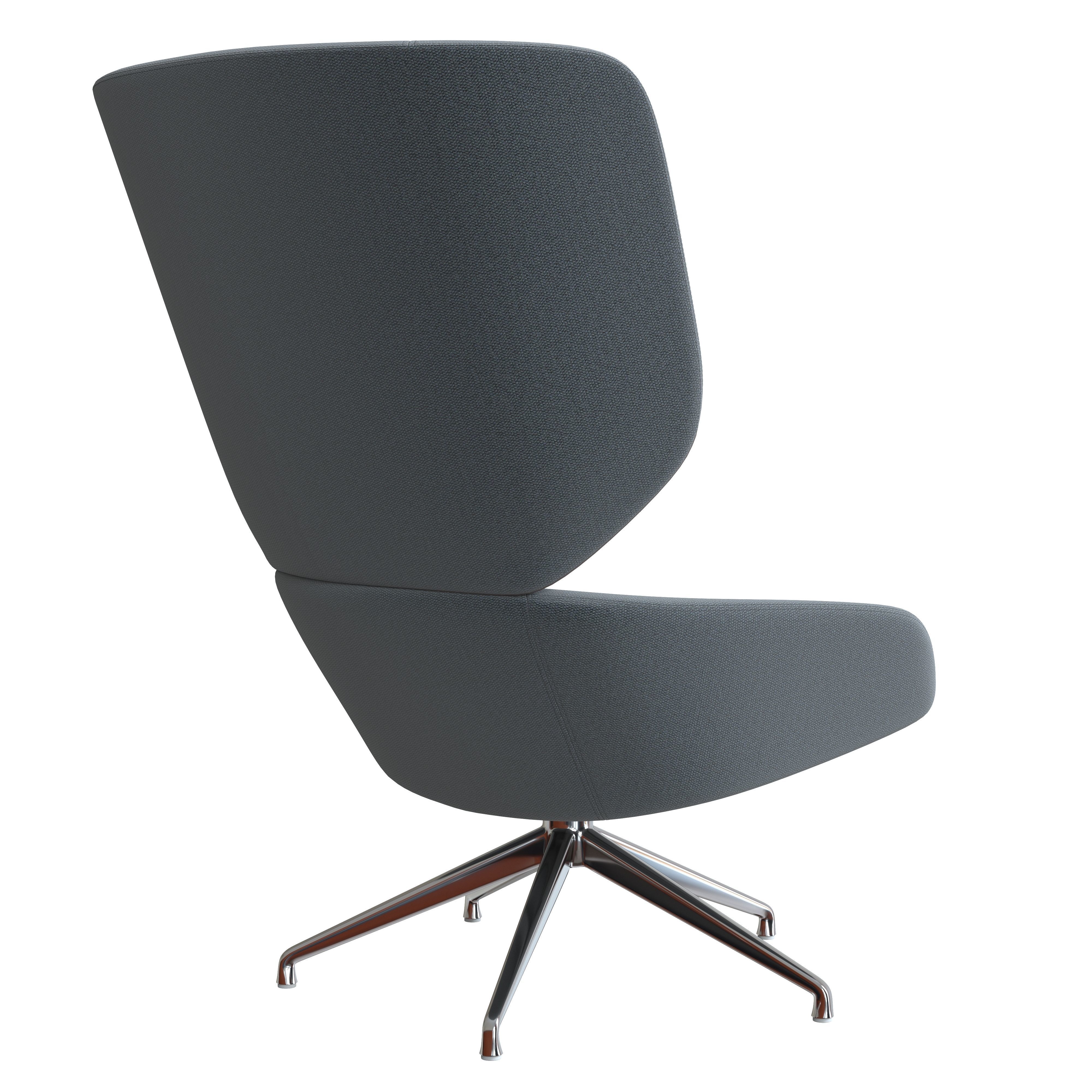 Blu Dot Heads Up Swivel Lounge Chair 3D model_5