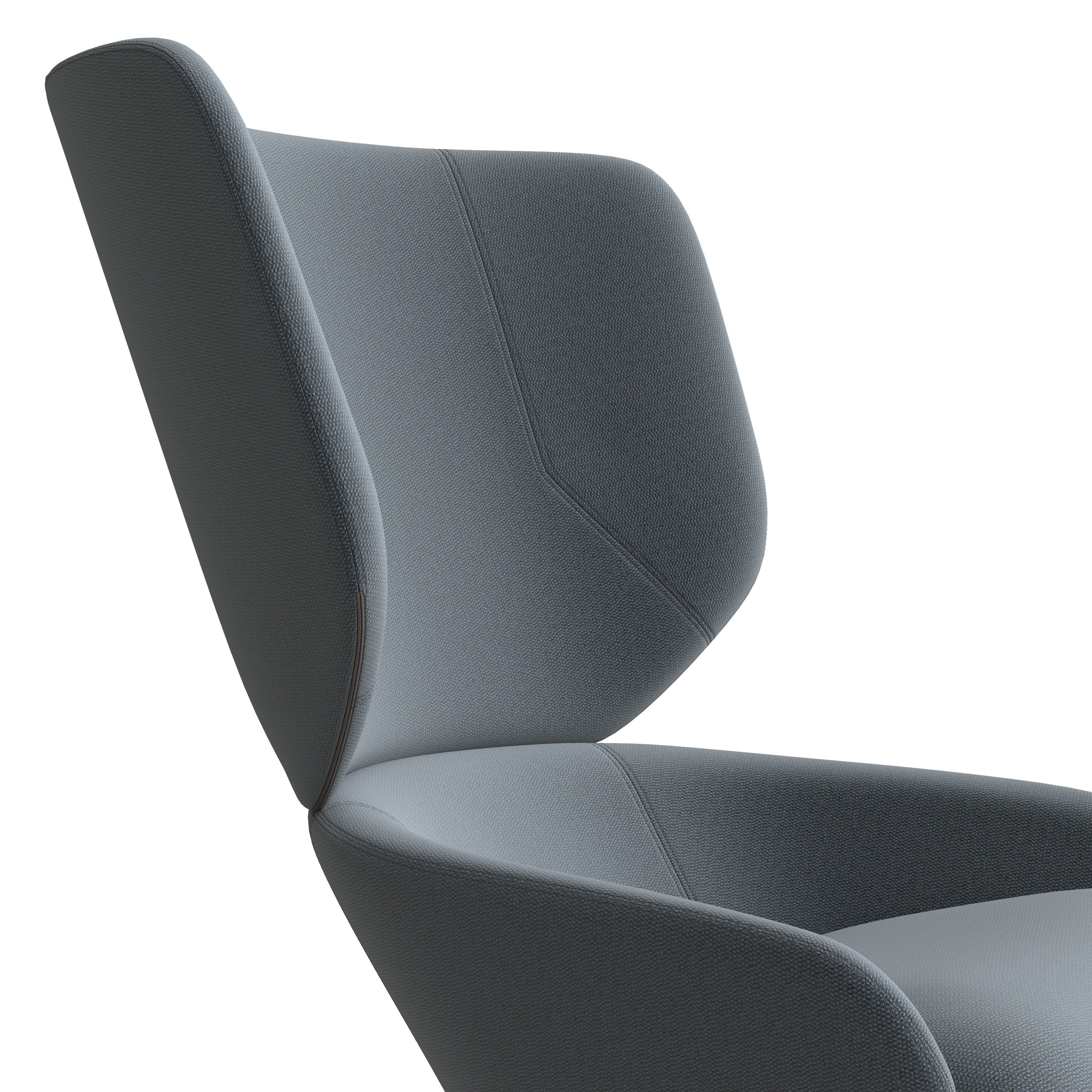 Blu Dot Heads Up Swivel Lounge Chair 3D model_6