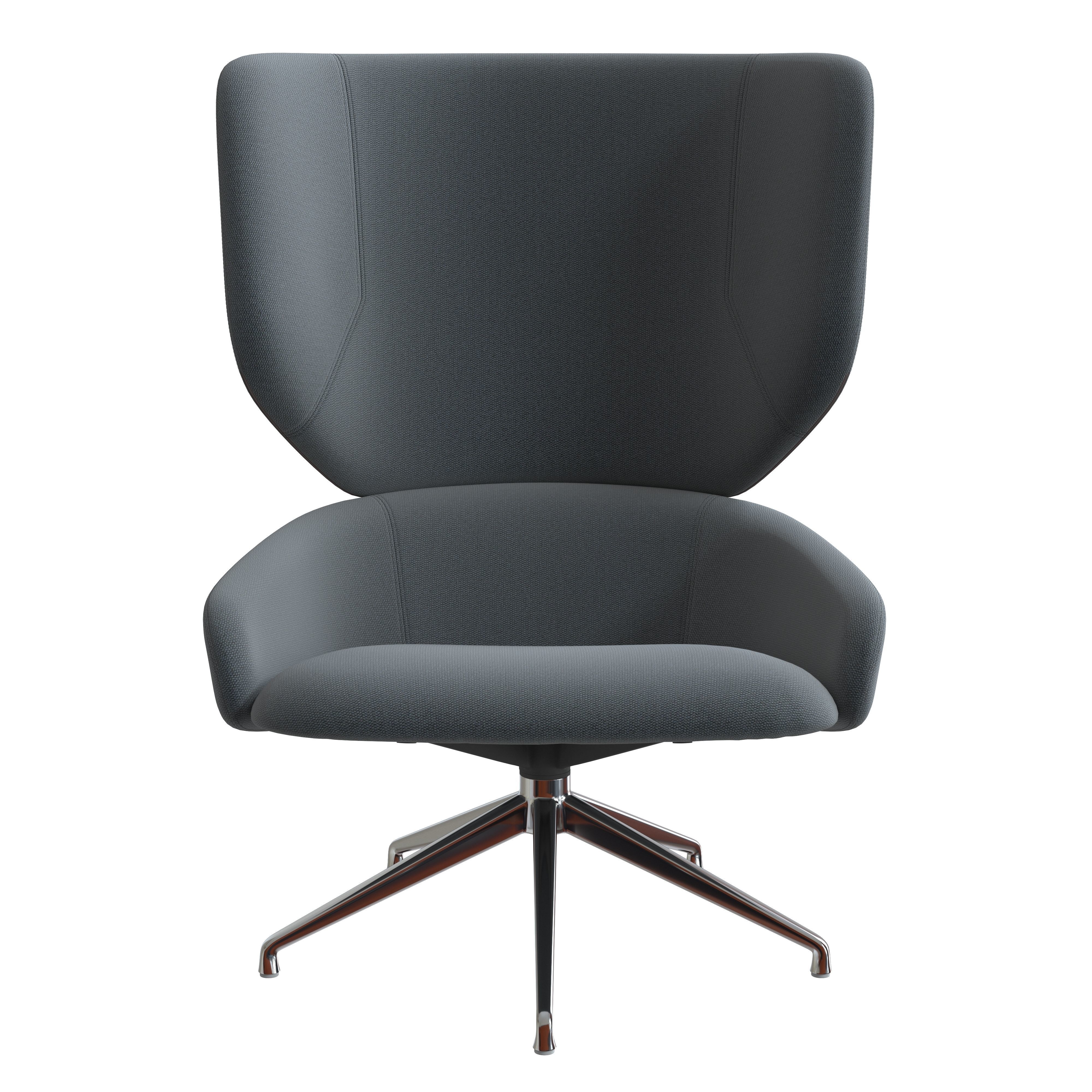 Blu Dot Heads Up Swivel Lounge Chair 3D model_1