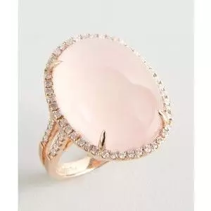 OVAL STONE RING AND ENTOURAGE -CG19 3D print model_0