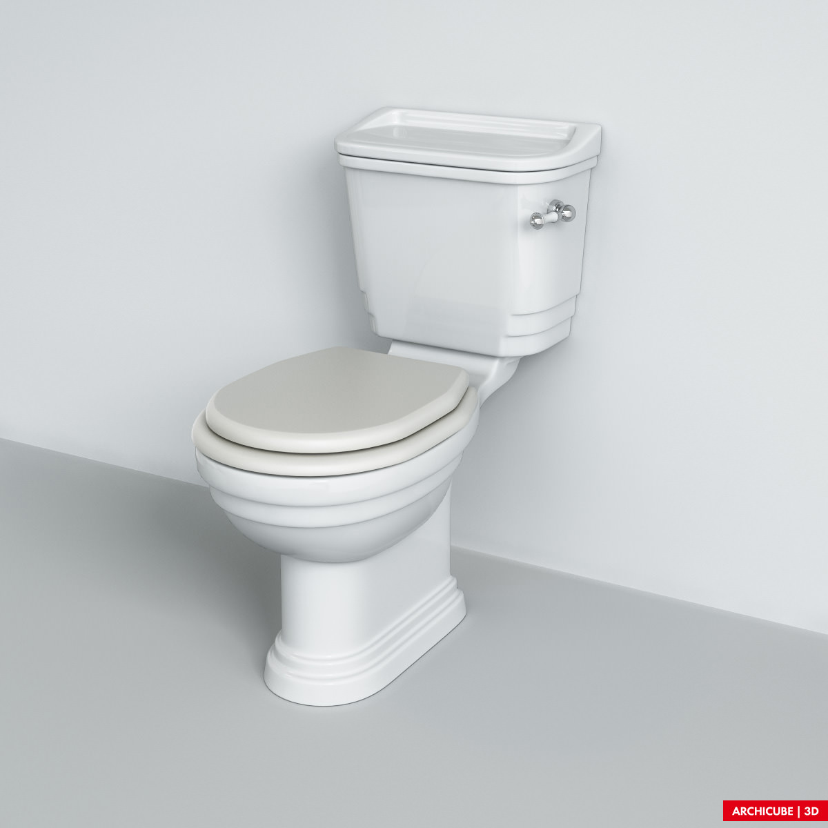 Toilet 3D model_2