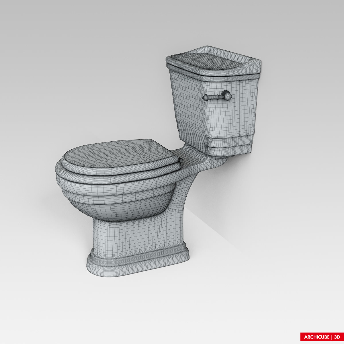 Toilet 3D model_6