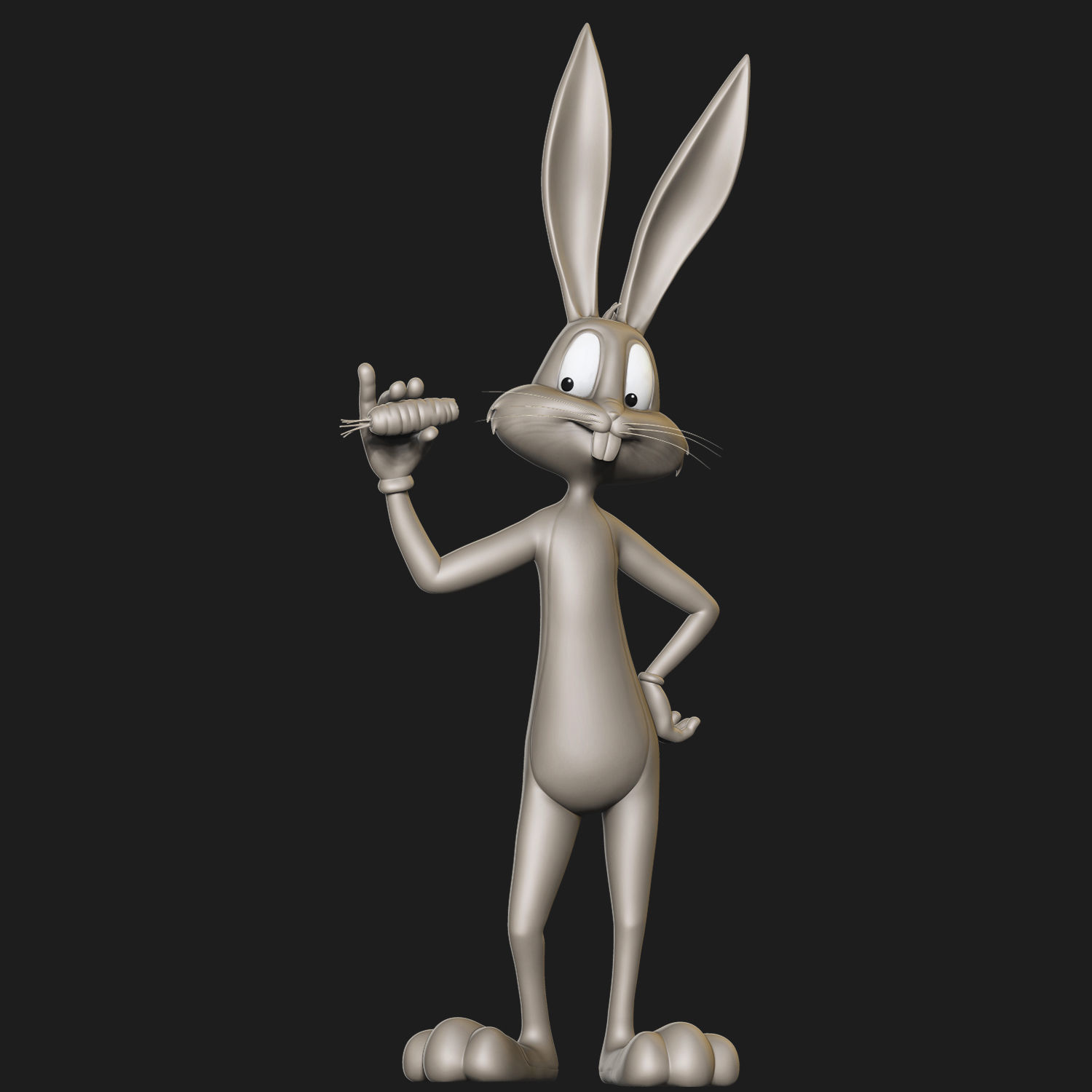 Bugs Bunny 3D print model_5