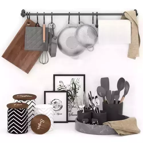 Kitchen Utensil Rack Set