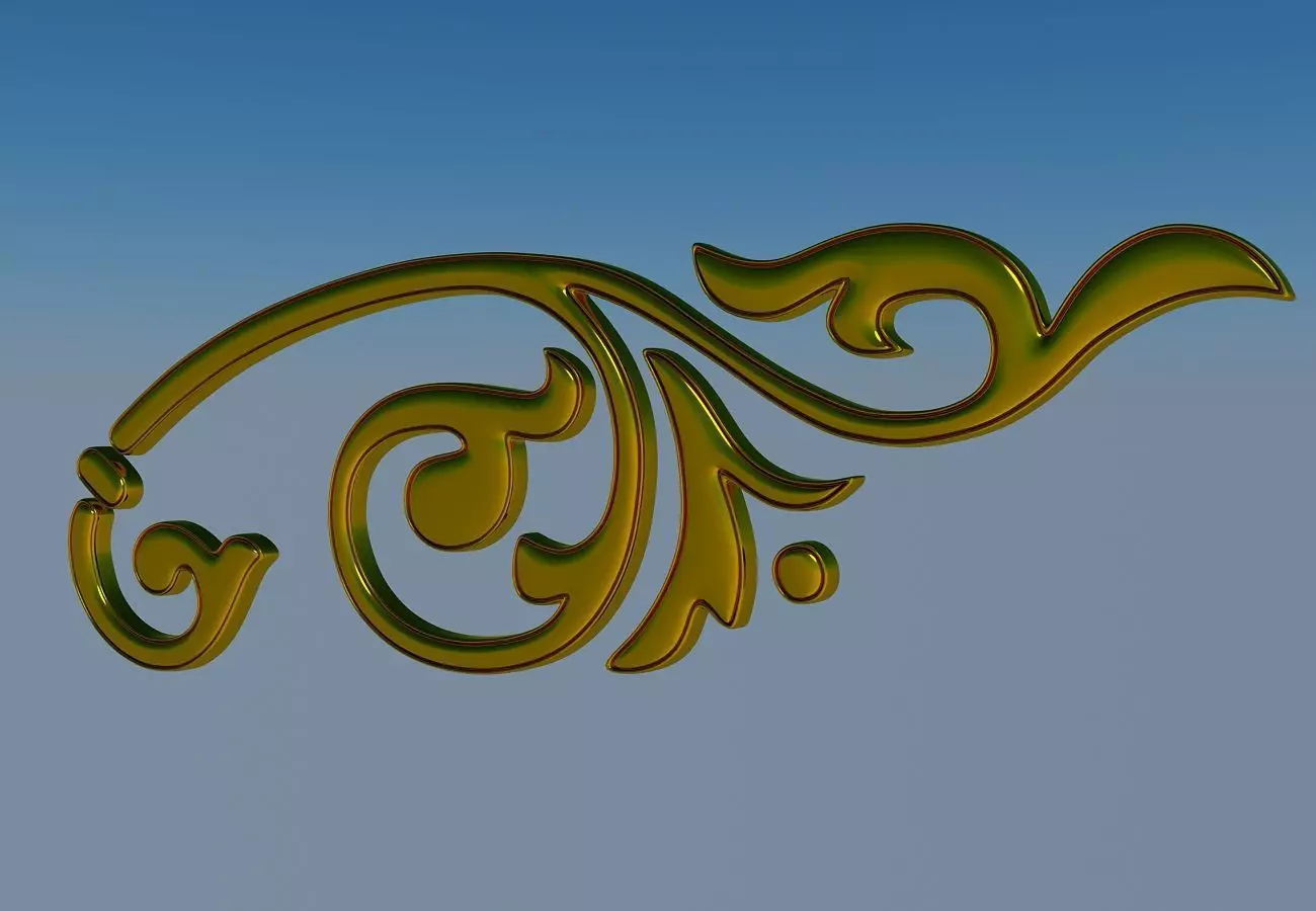 Pattern ornate design 3D print model