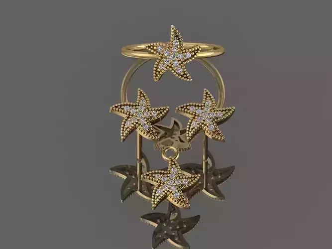 GC GOLD M0083- Diamond gold set 