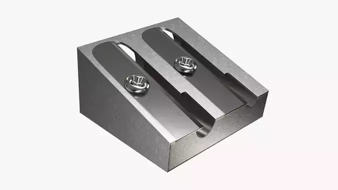 Metal pencil sharpener double 