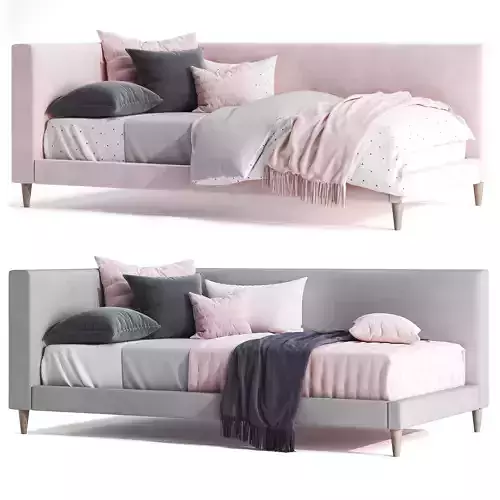 Pottery Barn corner timo bed Free 3D model