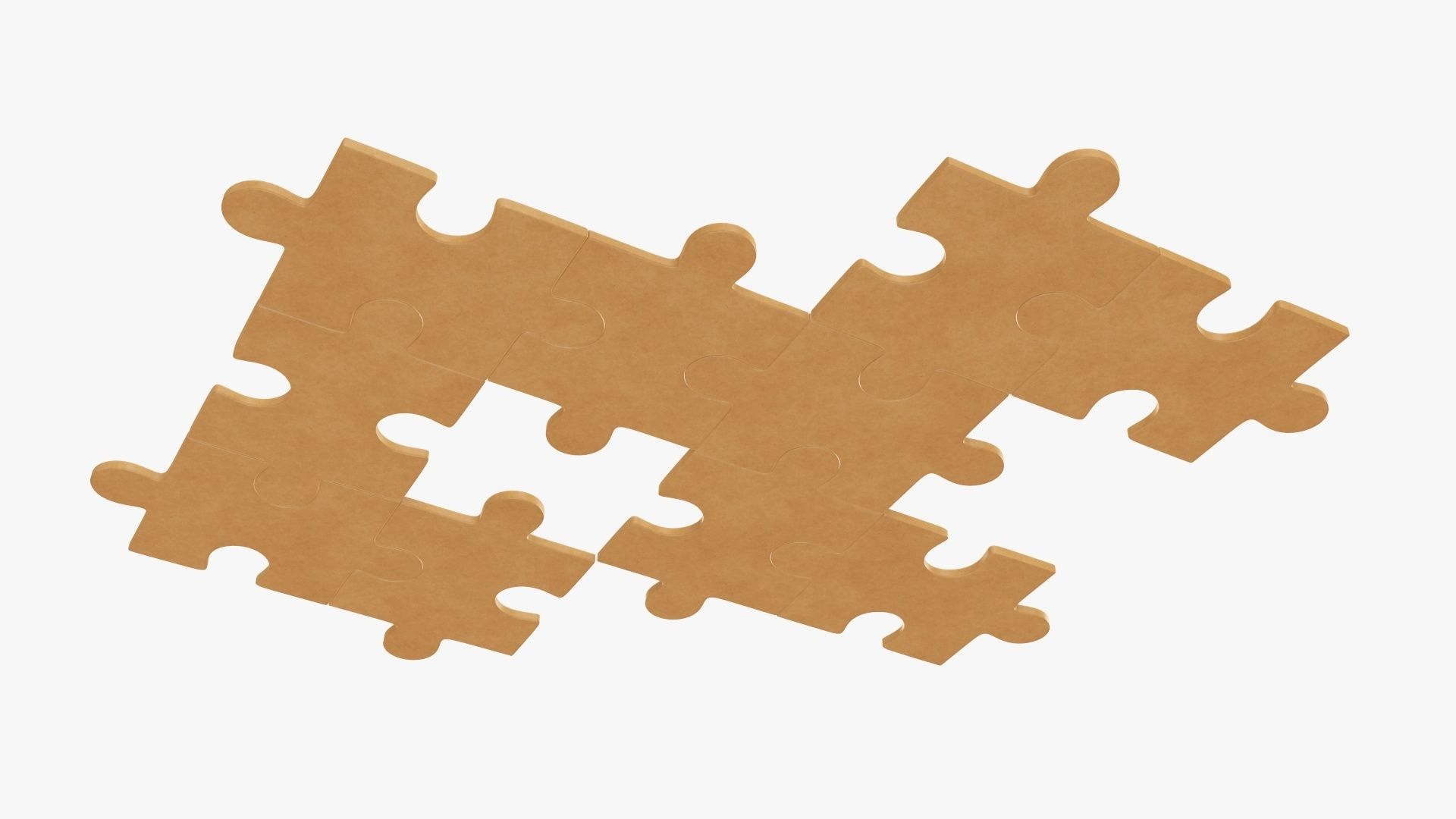 48-piece jigsaw puzzle Free 3D model_4