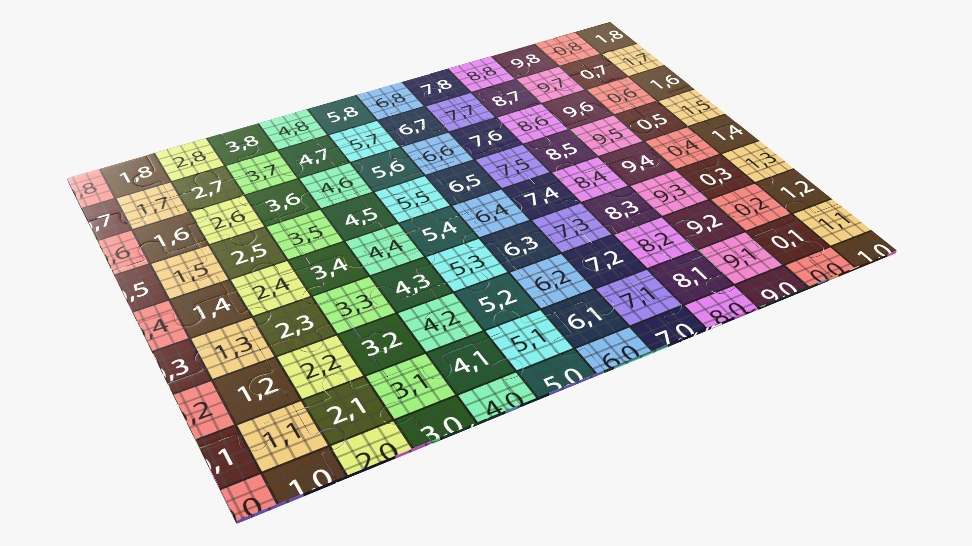 48-piece jigsaw puzzle Free 3D model_6