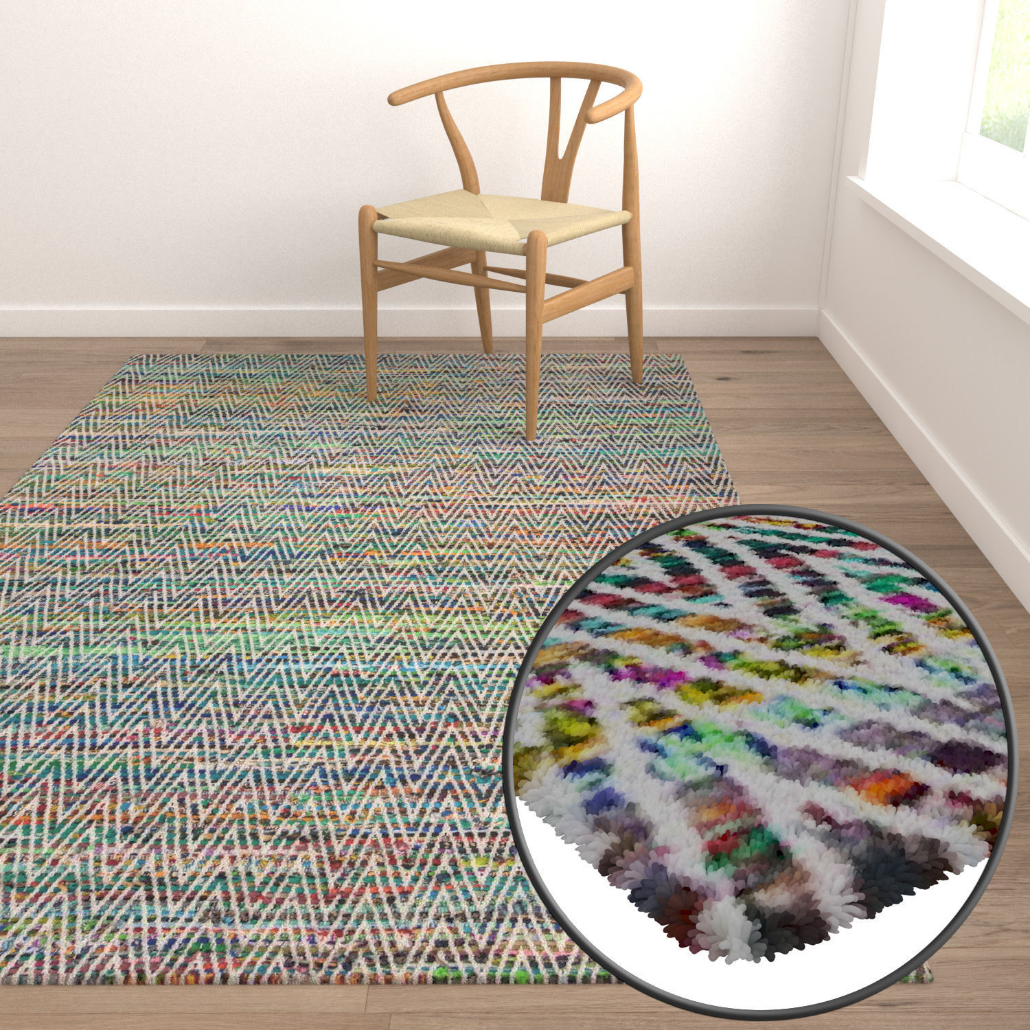 Rug Set 1999 3D model_5