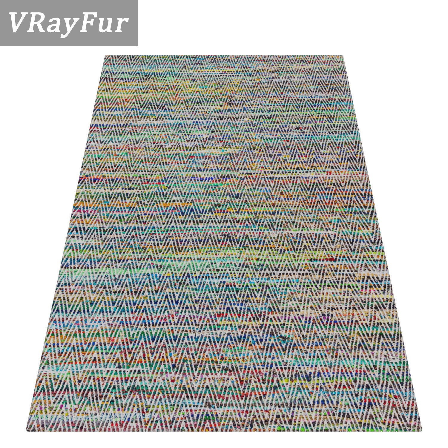 Rug Set 1999 3D model_2