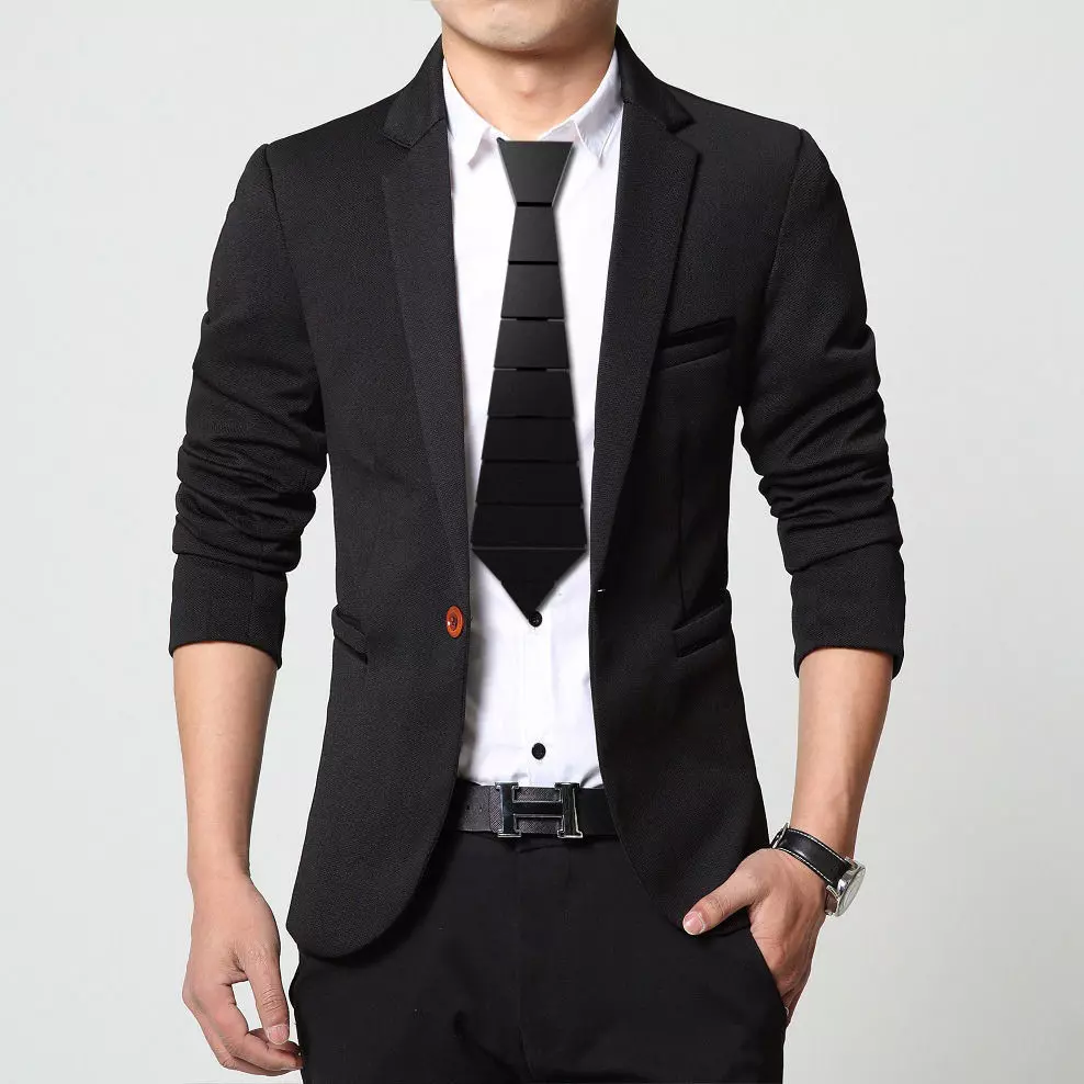 Standard Tie 3D print model_0